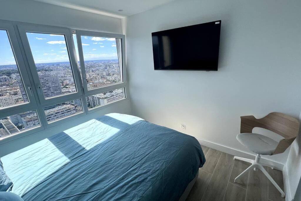 Nice Apartment With Amazing View Of Paris + Parking Exterior photo